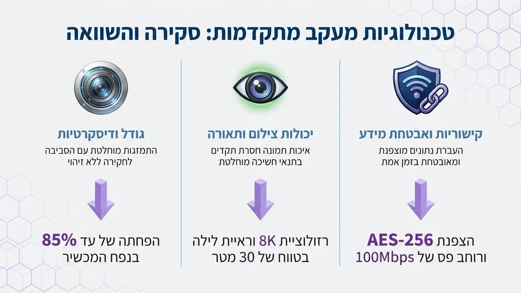 ציוד טכנולוגי מתקדם לחקירות פרטיות
